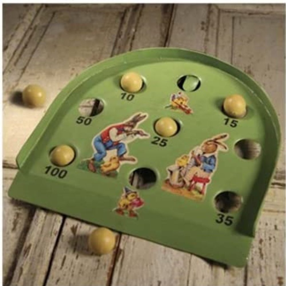 Bethany Lowe  Vintage Style - Spring Roll A Ball Game - Bruce Elsass